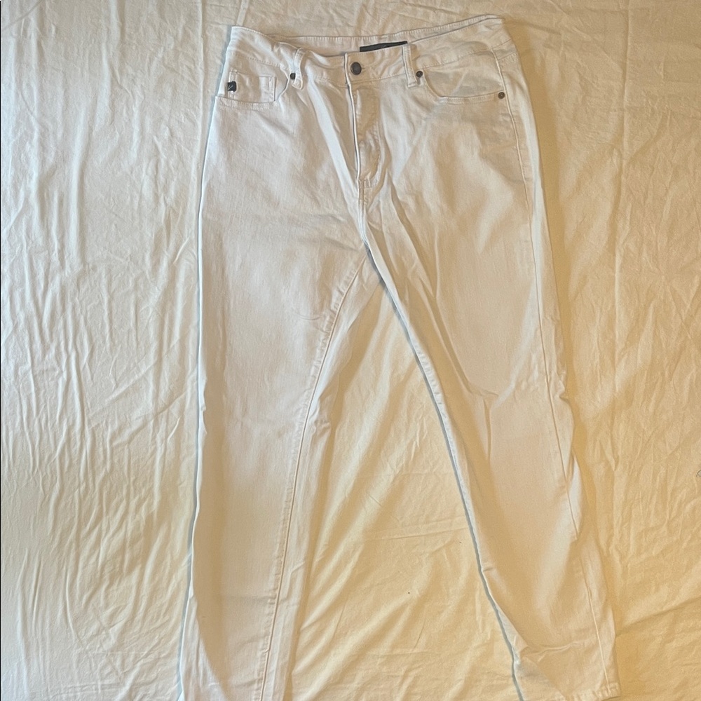KanCan Women’s Slim White Jeans